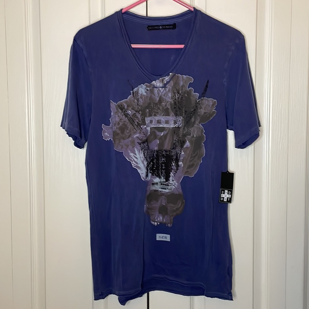 Men’s Second Sunday graphic Tee. Size S